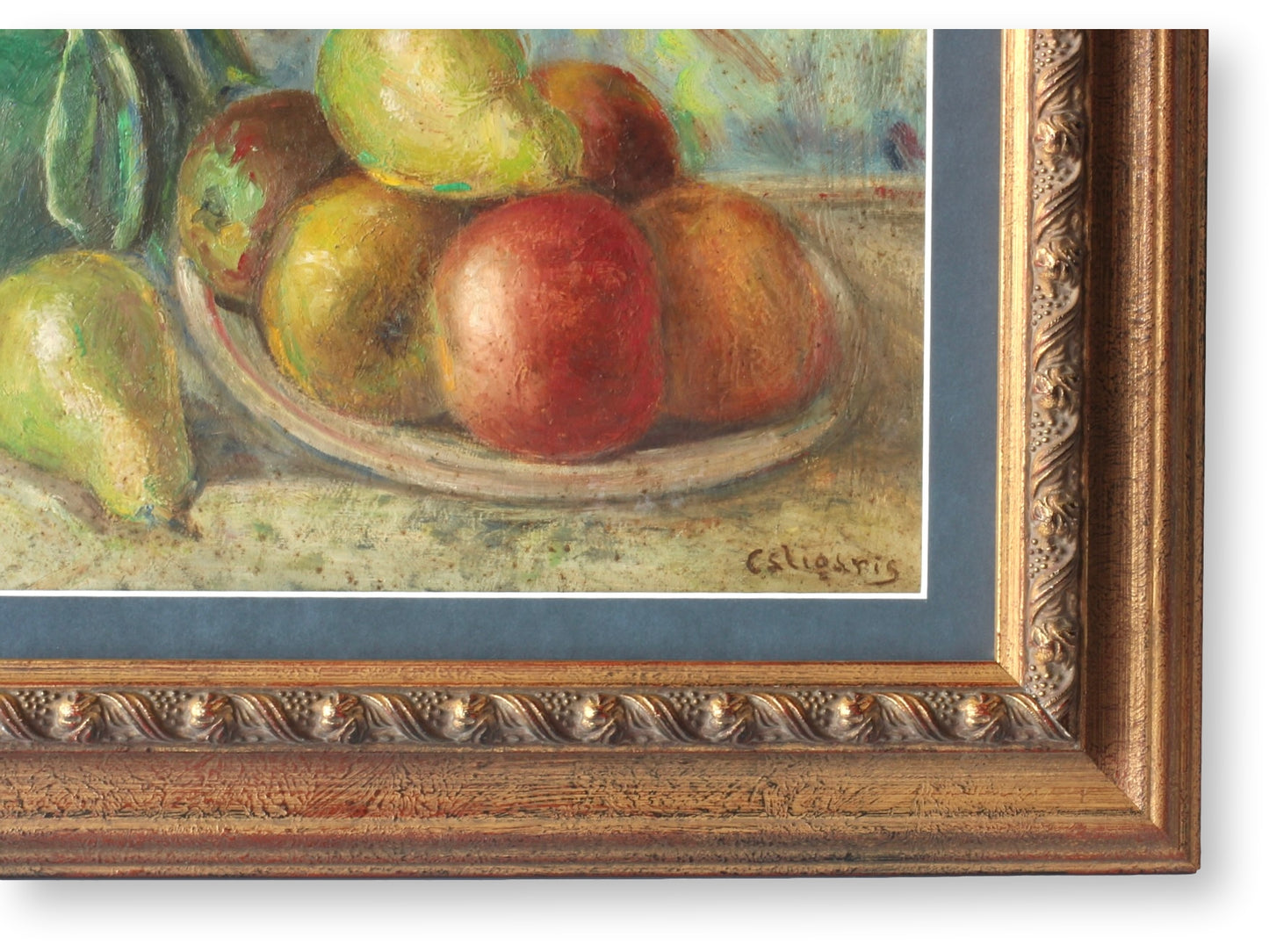 Midcentury French Still Life w/ Fruit