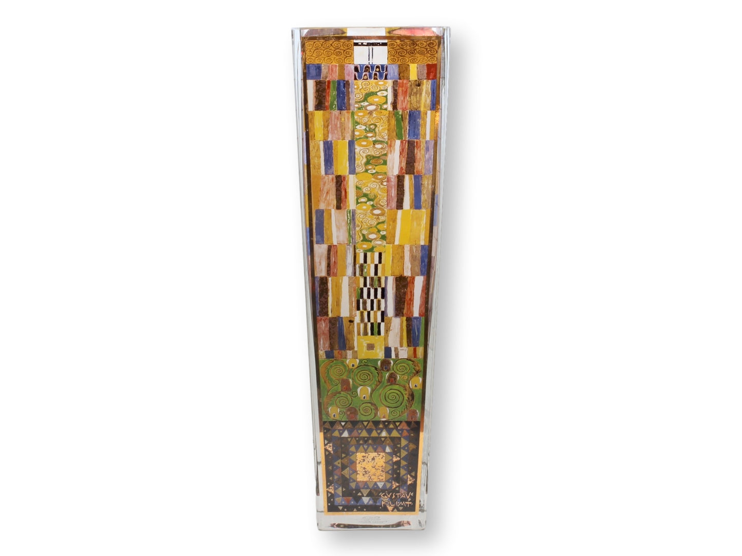 Stoclet Frieze Gustav Klimt's 15" Vase