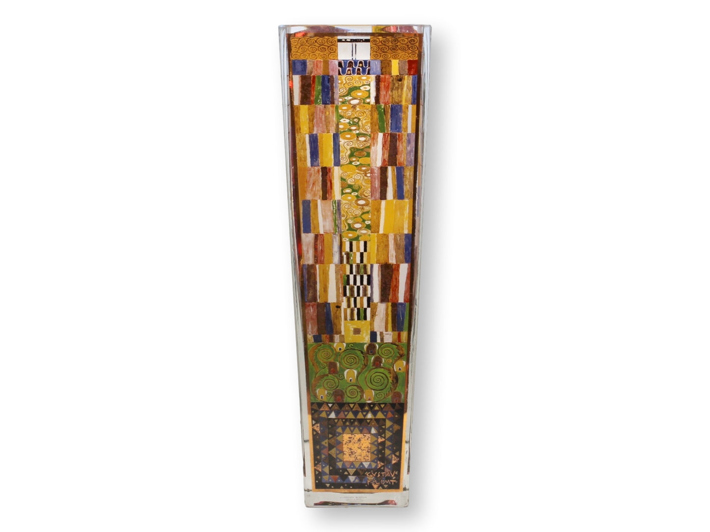 Stoclet Frieze Gustav Klimt's 15" Vase