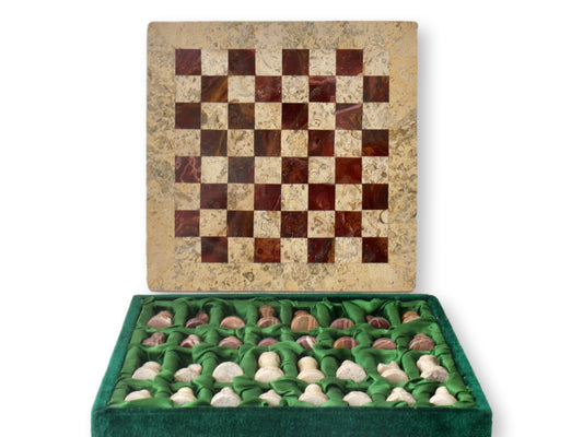 Vintage Handcrafted Marble Chess Set