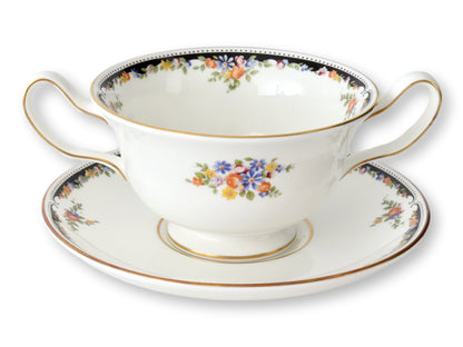 Wedgwood Osborne Cream Soup Service for 8
