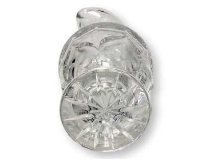 Tall French Cut Crystal Wine Carafe