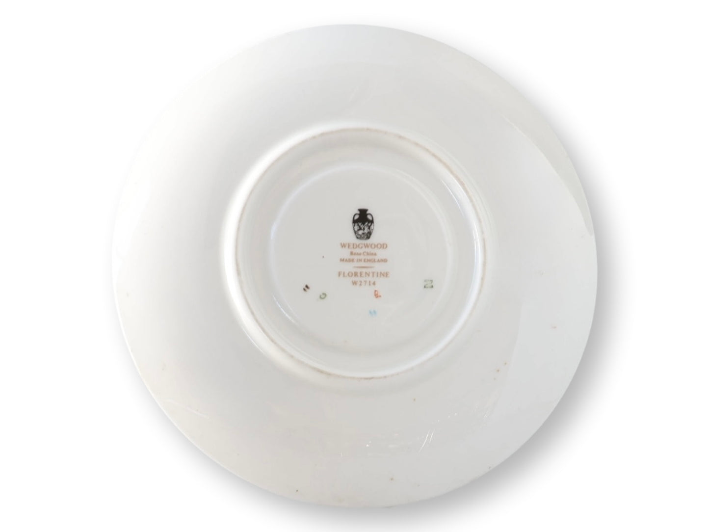 Wedgwood Florentine Soup Coupes & Saucers, Set of 8
