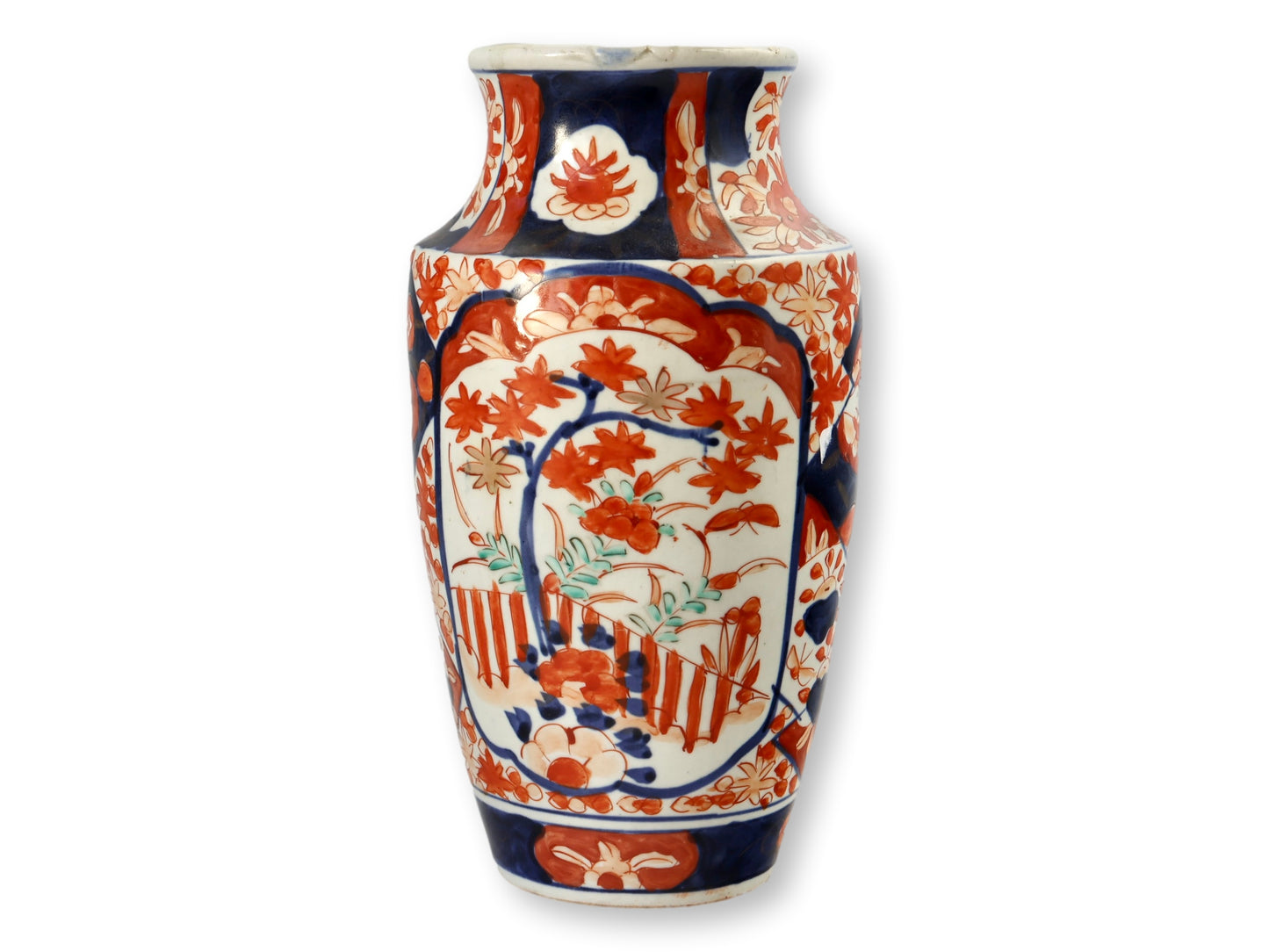 19th-C. Japanese Imari Porcelain Urn