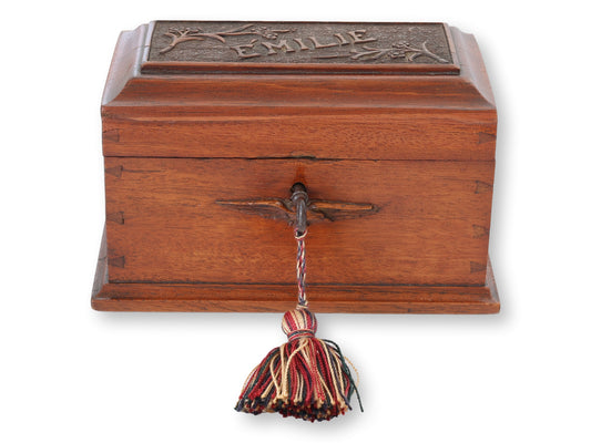 Antique French Petit Lock Box for 'Emilie'