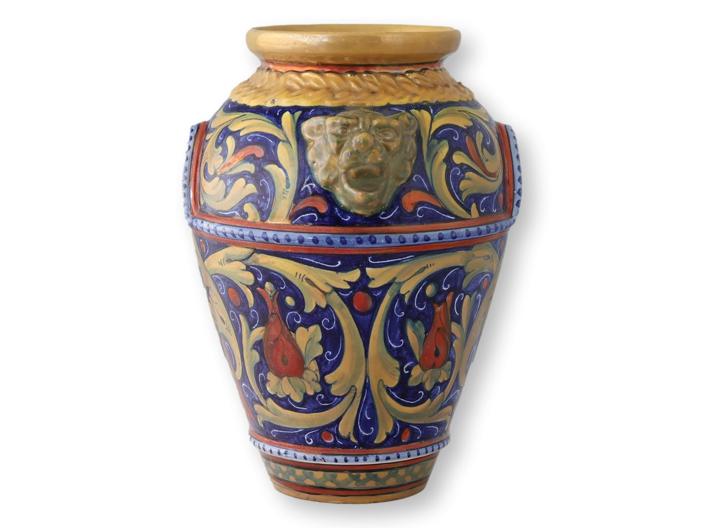 Società Ceramica Umbra Faience Urn