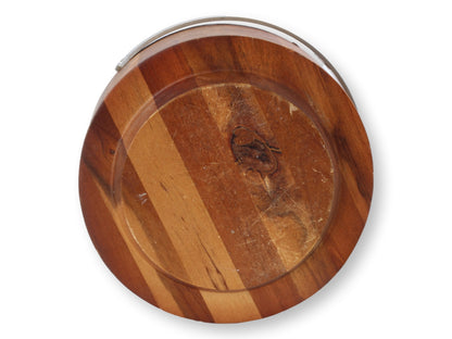 Vintage Scale Weight Set in Wood Rack