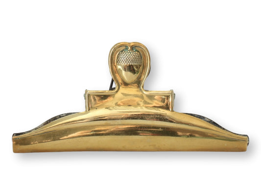 Antique Victorian English Brass Paper Clip