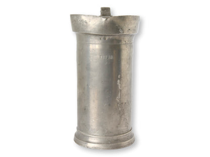 French Pewter Pitcher w/ Hinged Lid