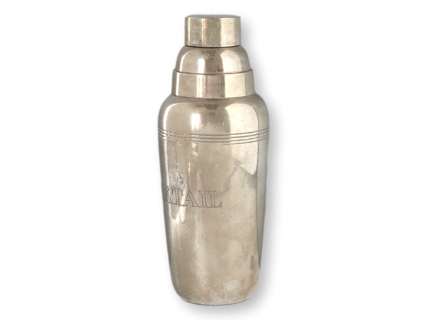 Art Deco Silver-Plate 'Cocktail' Shaker