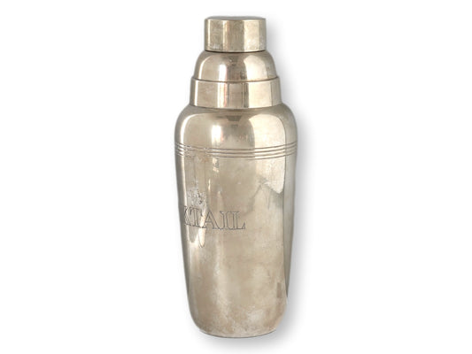 Art Deco Silver-Plate 'Cocktail' Shaker