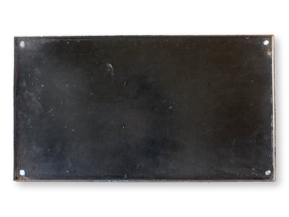 Vintage French Enameled Street Sign