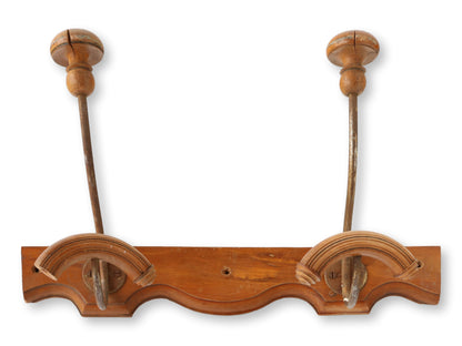Antique French Coat & Hat Rack