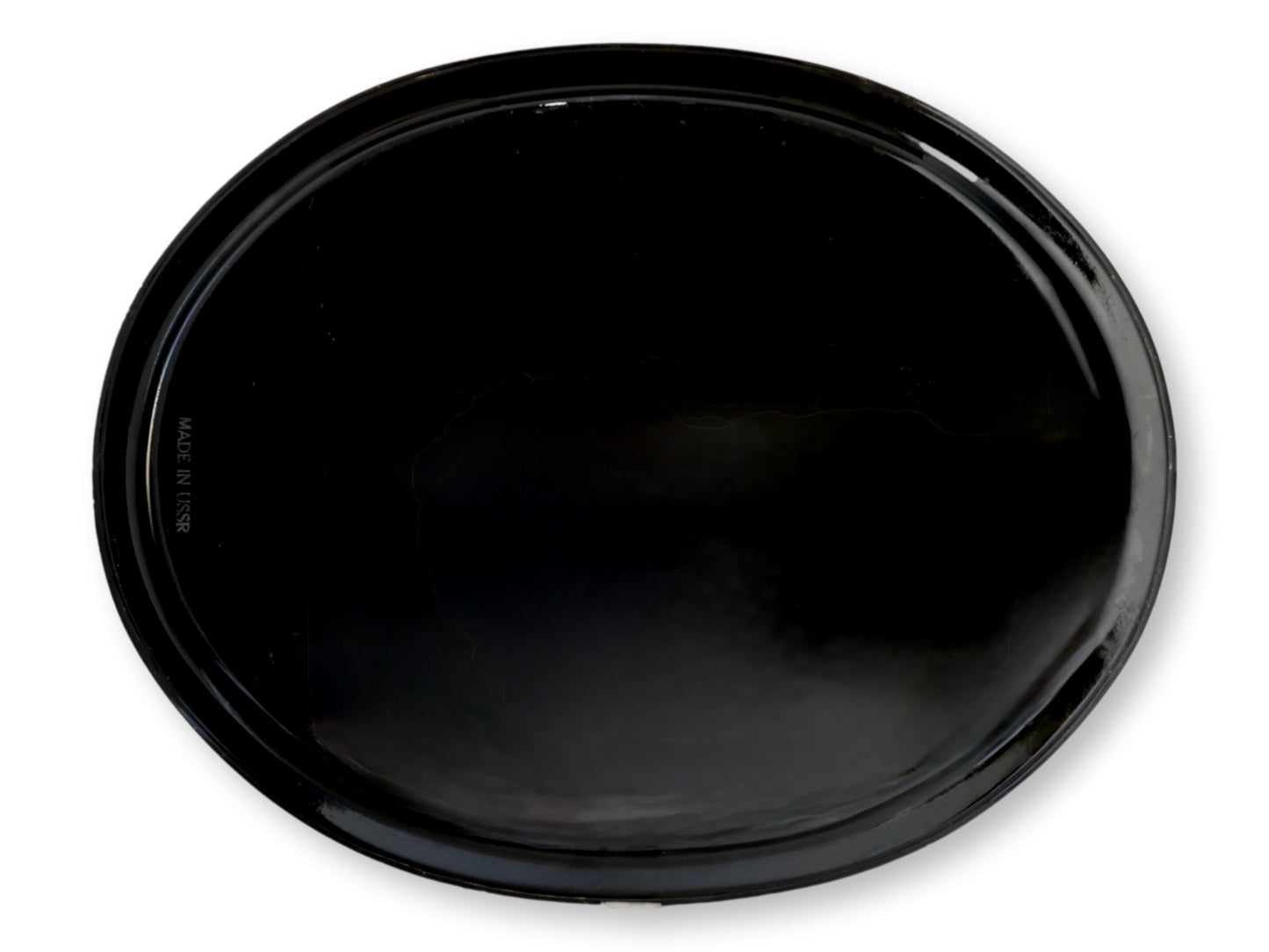 Vintage Russian Hand-Painted Tole Tray