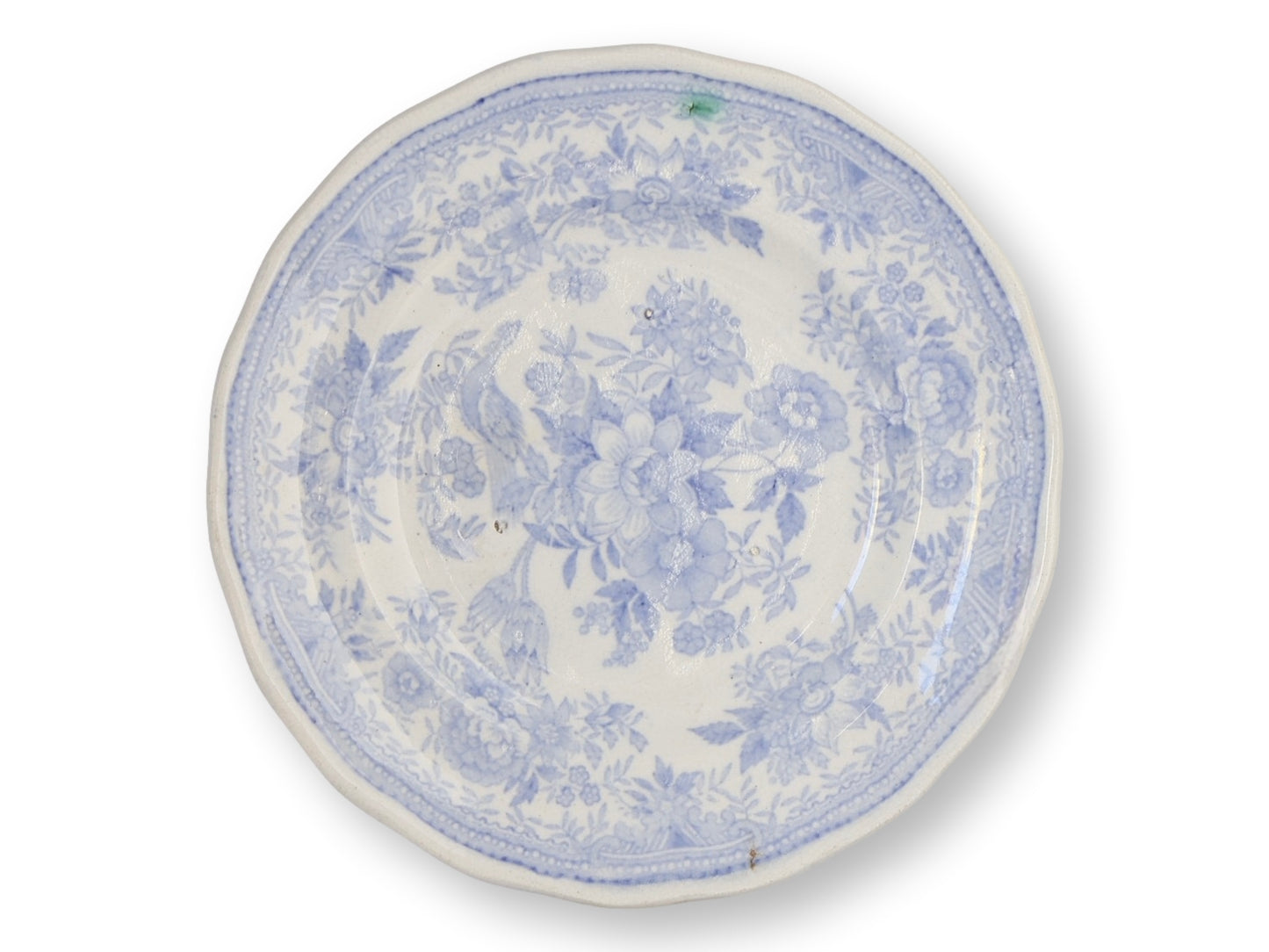 19th-Century Asiatic Pheasant Side Plates, Set of 4