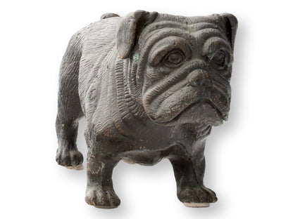 Large Bronze English Bulldog