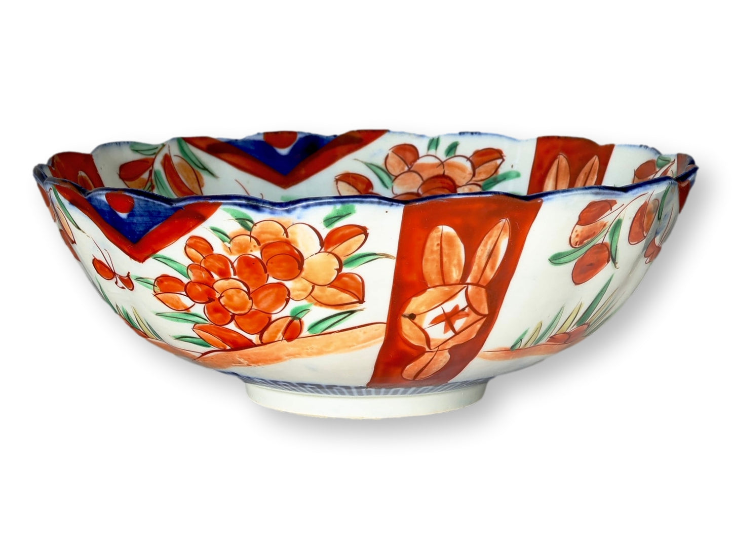 19th-C. Japanese Imari 9.75" Bowl