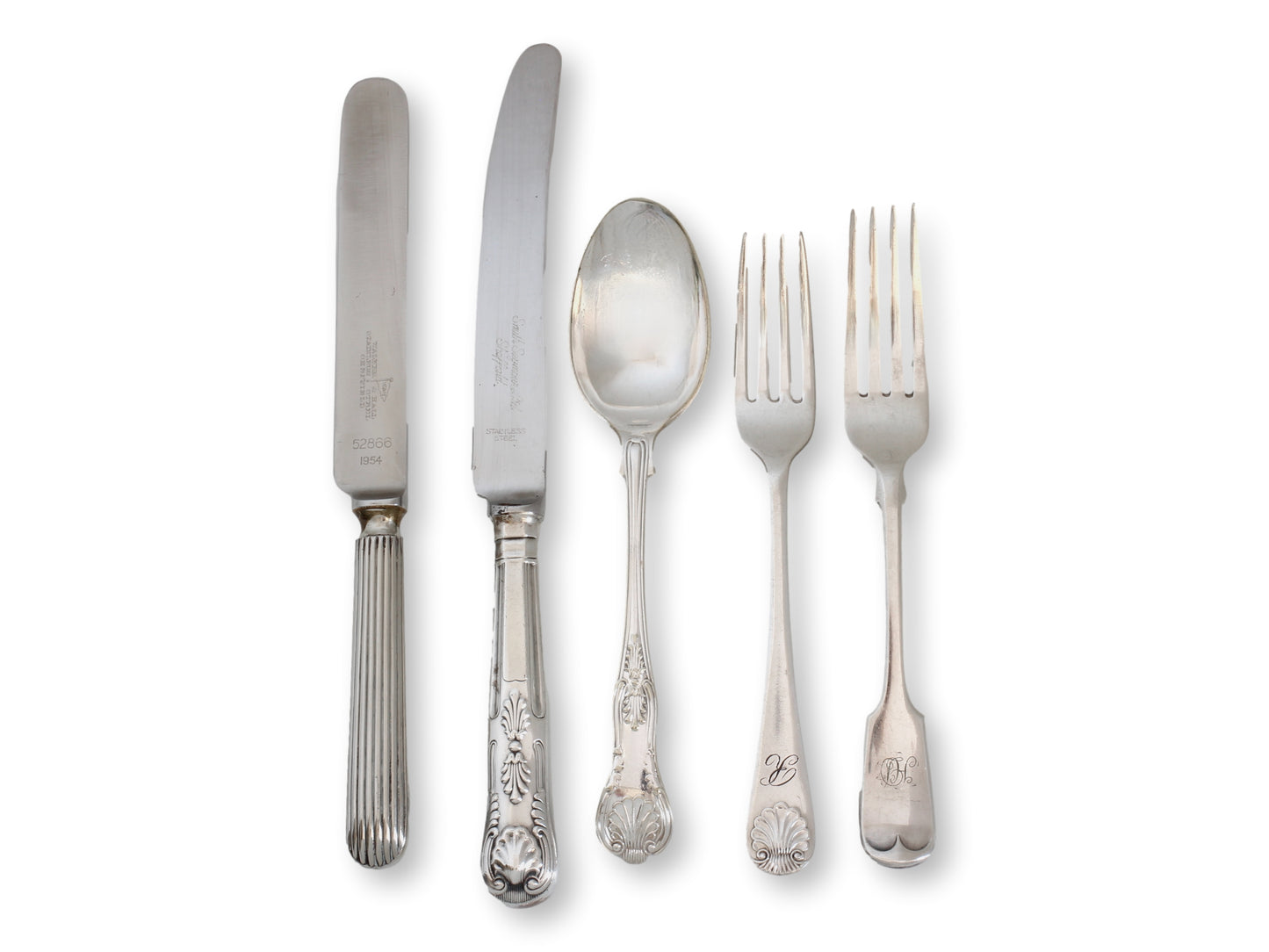 Mixed English Flatware | Service for Ten