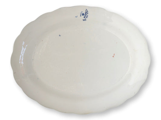 Set of 3 Vintage English Willow Serving Platters