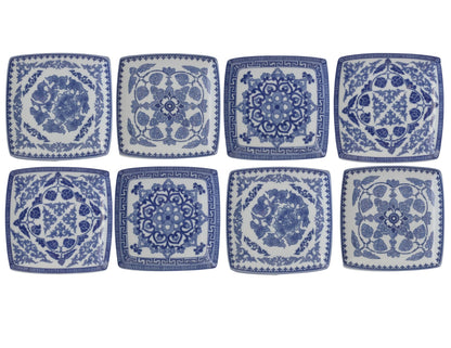 Bombay Company Snack Plates, S/8