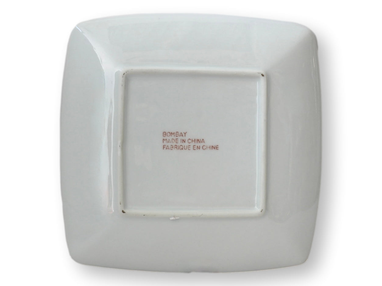 Bombay Company Snack Plates, S/8