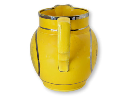 C. 1810 Canary Yellow Hope & Charity Jug