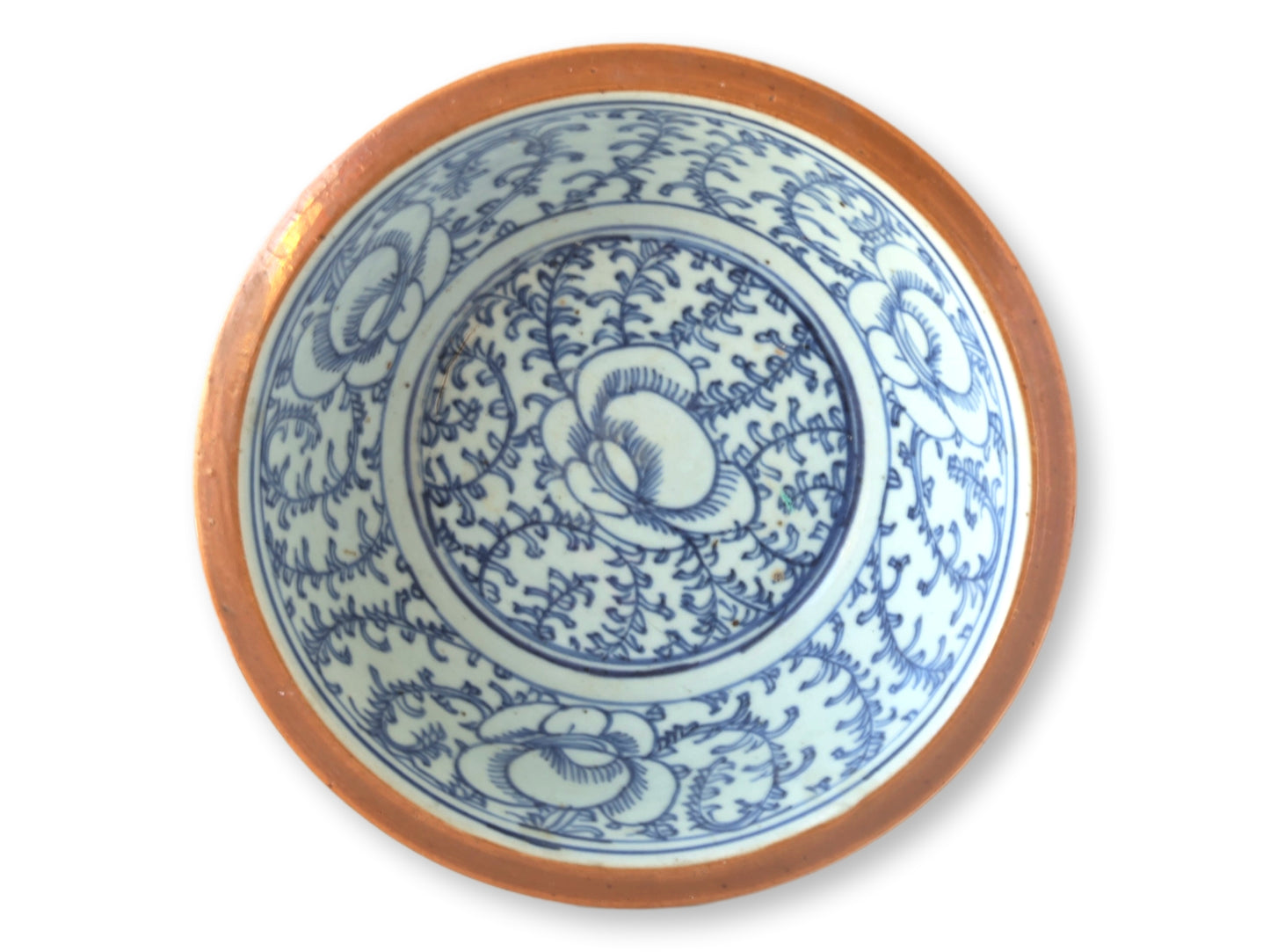 19th-C. Chinese Qing Dynasty Batavian Bowl