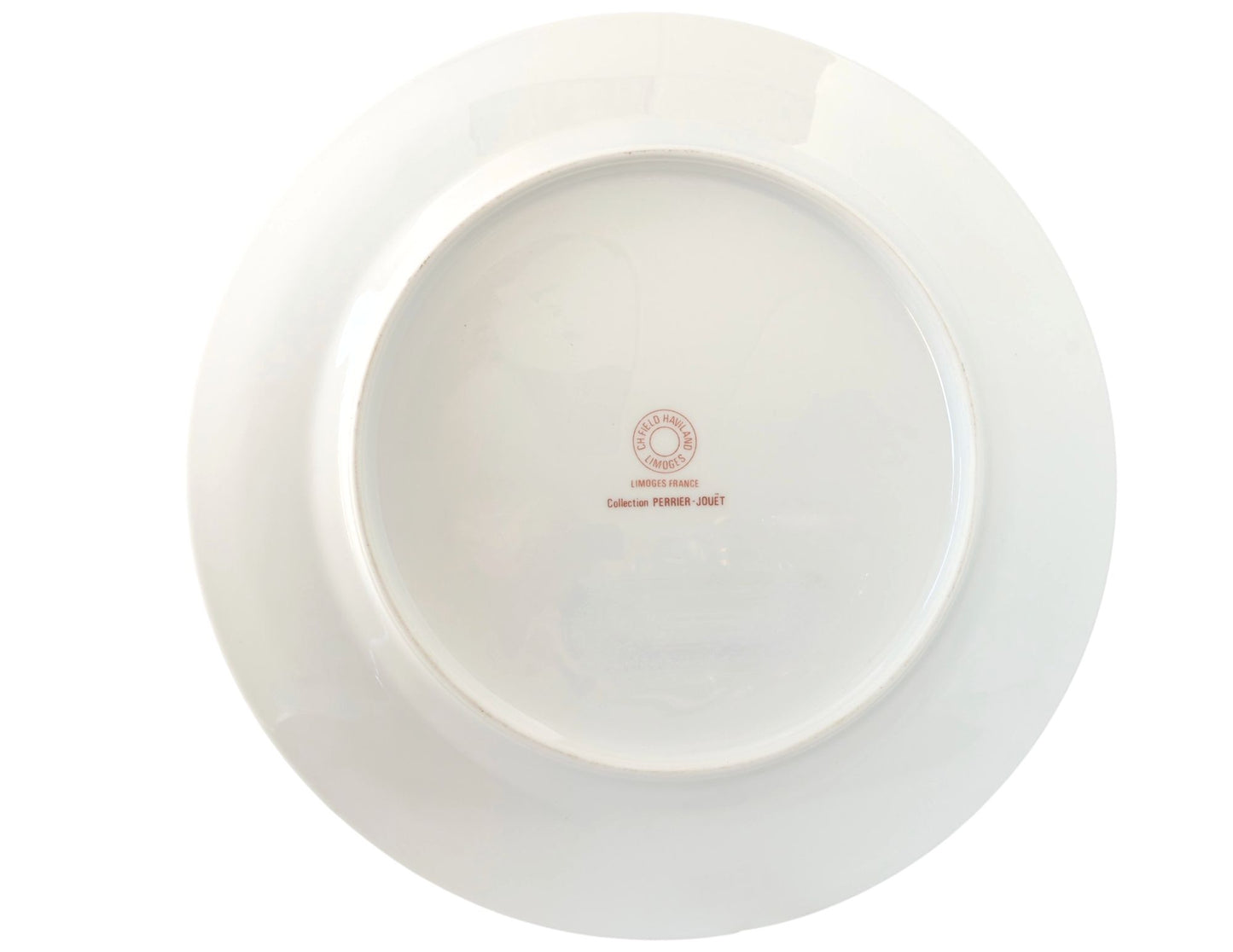 10.75" Limoges for Maison Perrier-Jouët Champagne Dinner Plates