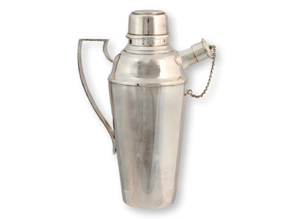 1930s Large Elkington Silver-Plate Cocktail Shaker