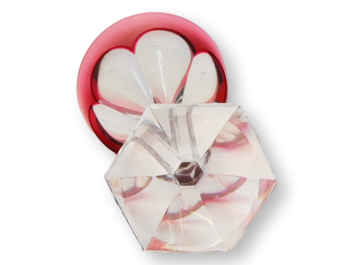 Val Saint Lambert Cordial Decanter Set, 3pc