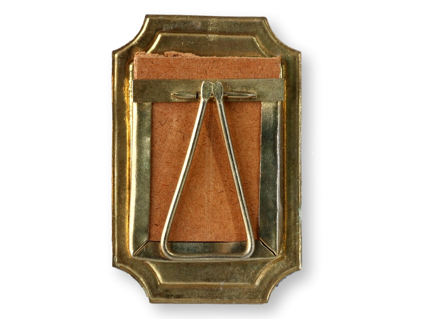 French Art Deco Guilloché Enamel Frame