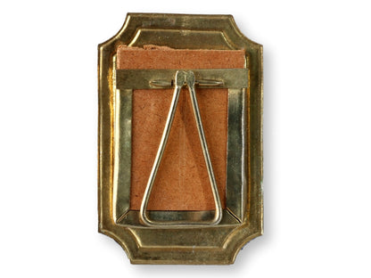 French Art Deco Guilloché Enamel Frame