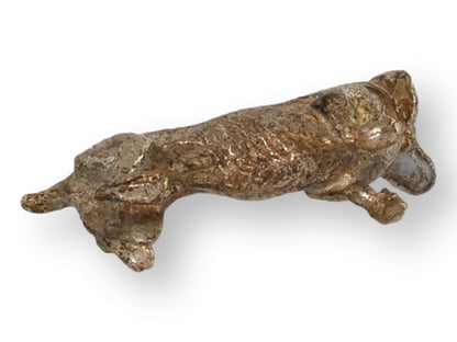 Miniature Vienna Bronze Dachshund Dog