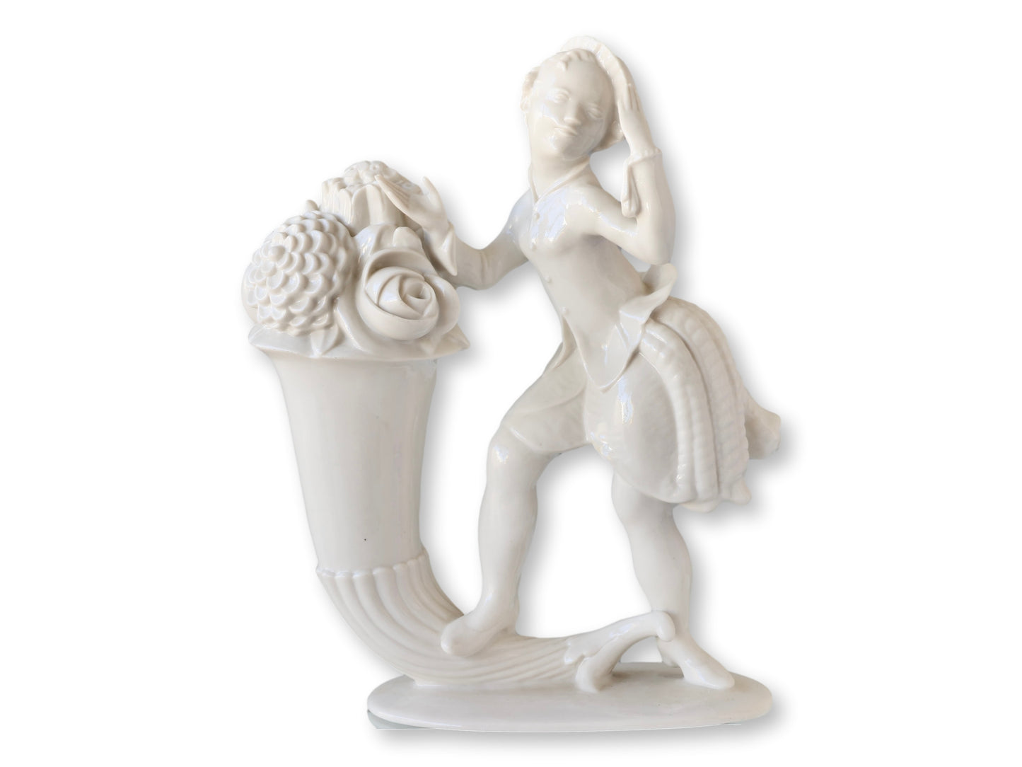 Schwarzburg Pfeiffer Porcelain Figurine