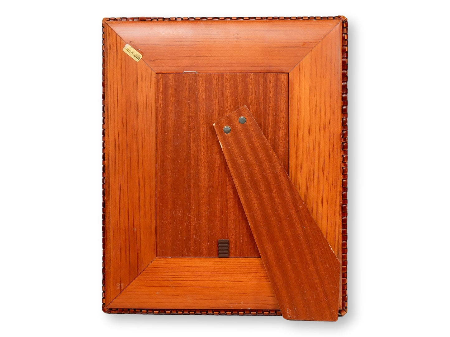 Italian Woven Leather Photo Frame