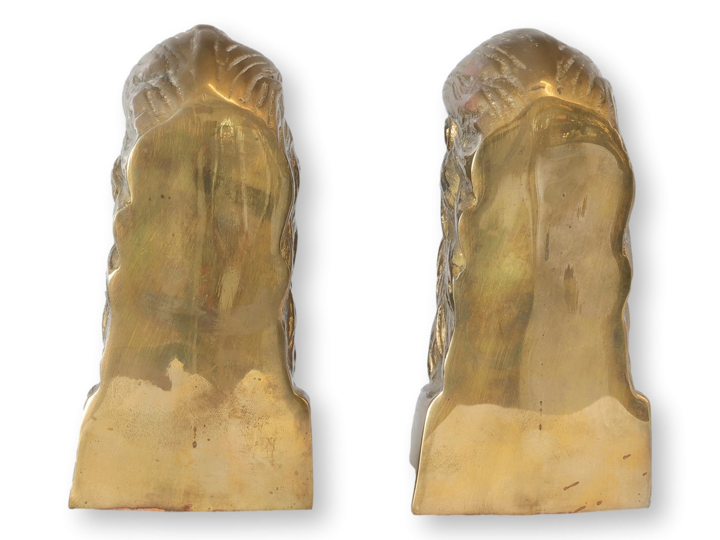 Mid 20th Brass Eagle Bookends