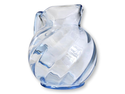 Cambridge Glass Moonlight Blue Optic Ball Pitcher