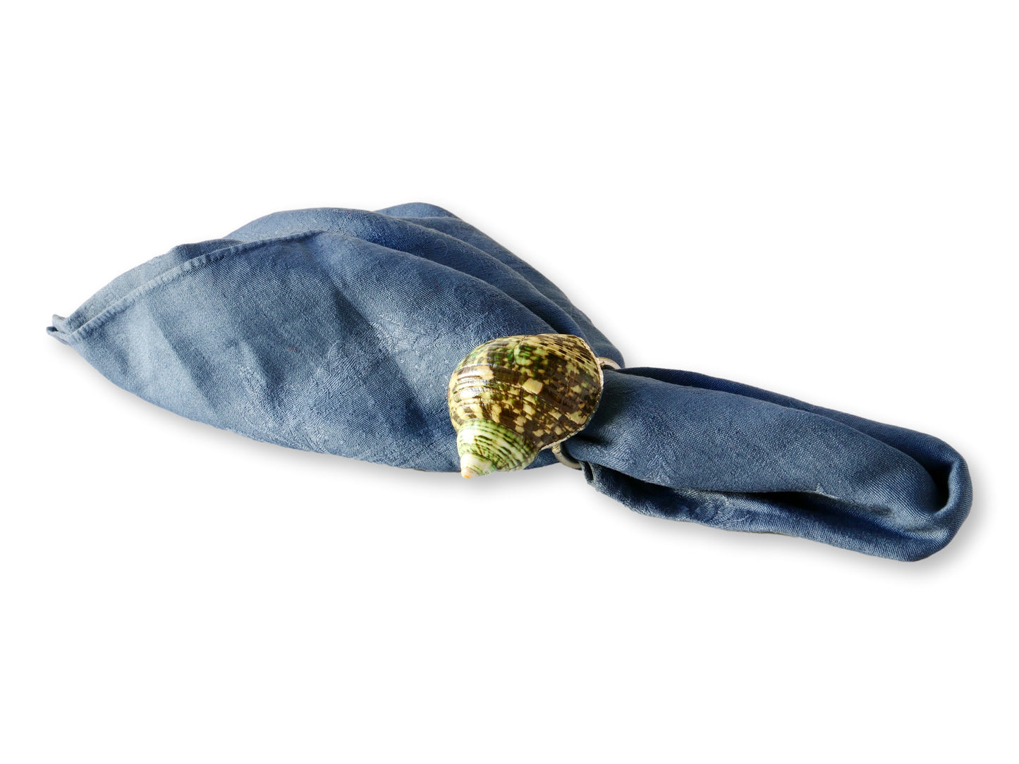 Midcentury Natural Shell Napkin Rings