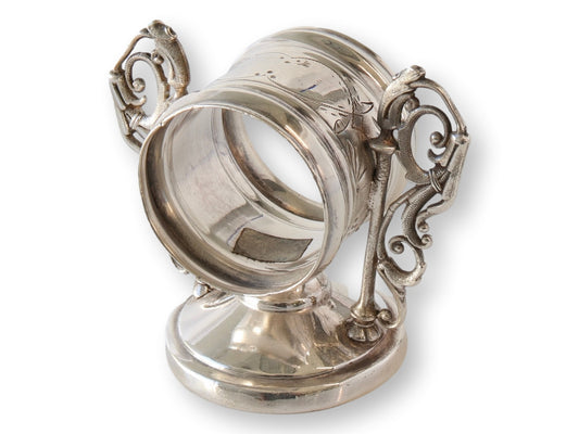 Antique Silver-Plate Napkin Ring