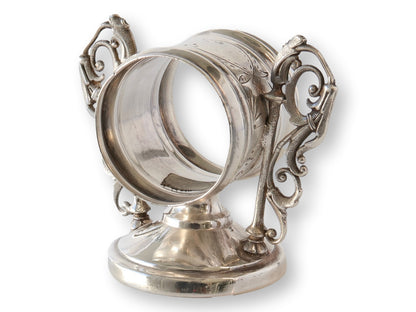 Antique Silver-Plate Napkin Ring