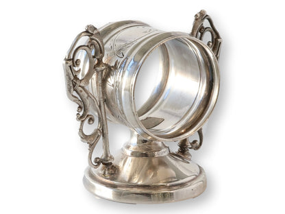 Antique Silver-Plate Napkin Ring