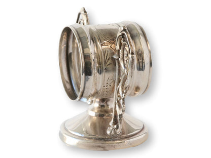 Antique Silver-Plate Napkin Ring