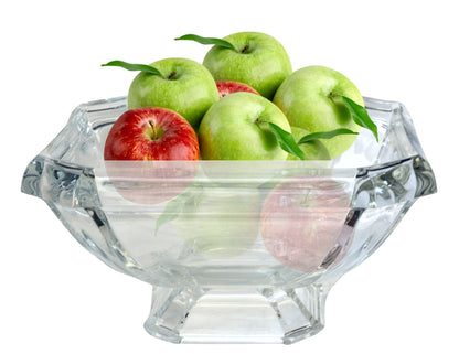 Midcentury Art Deco French Crystal Bowl