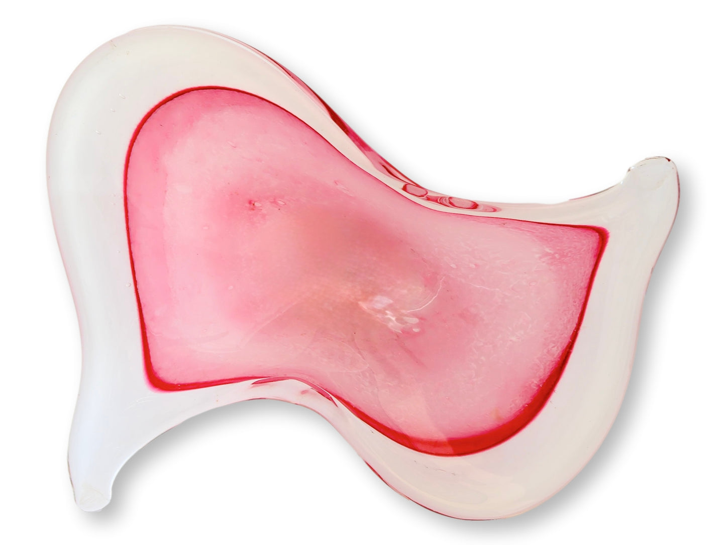 Large Midcentury Murano Glass Bowl