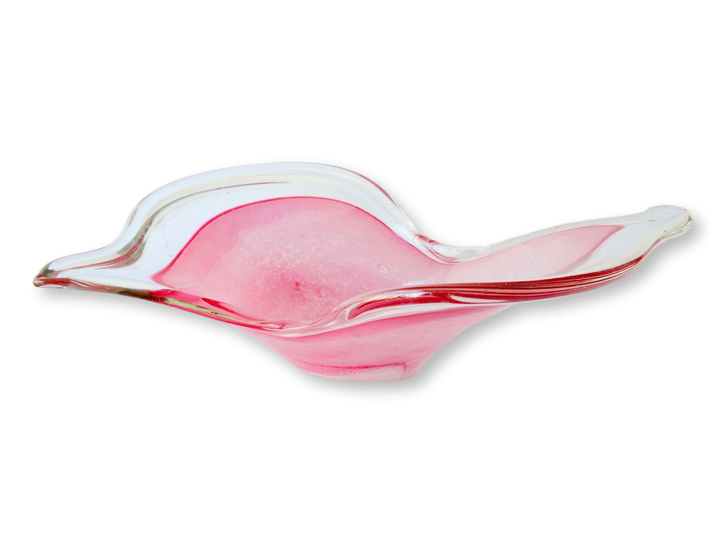 Large Midcentury Murano Glass Bowl