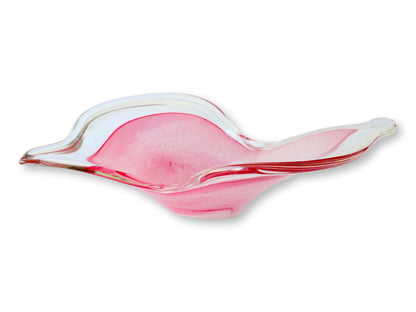 Large Midcentury Murano Glass Bowl