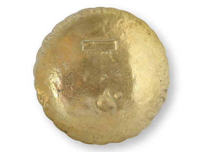 English Brass Peacock Trinket Dish