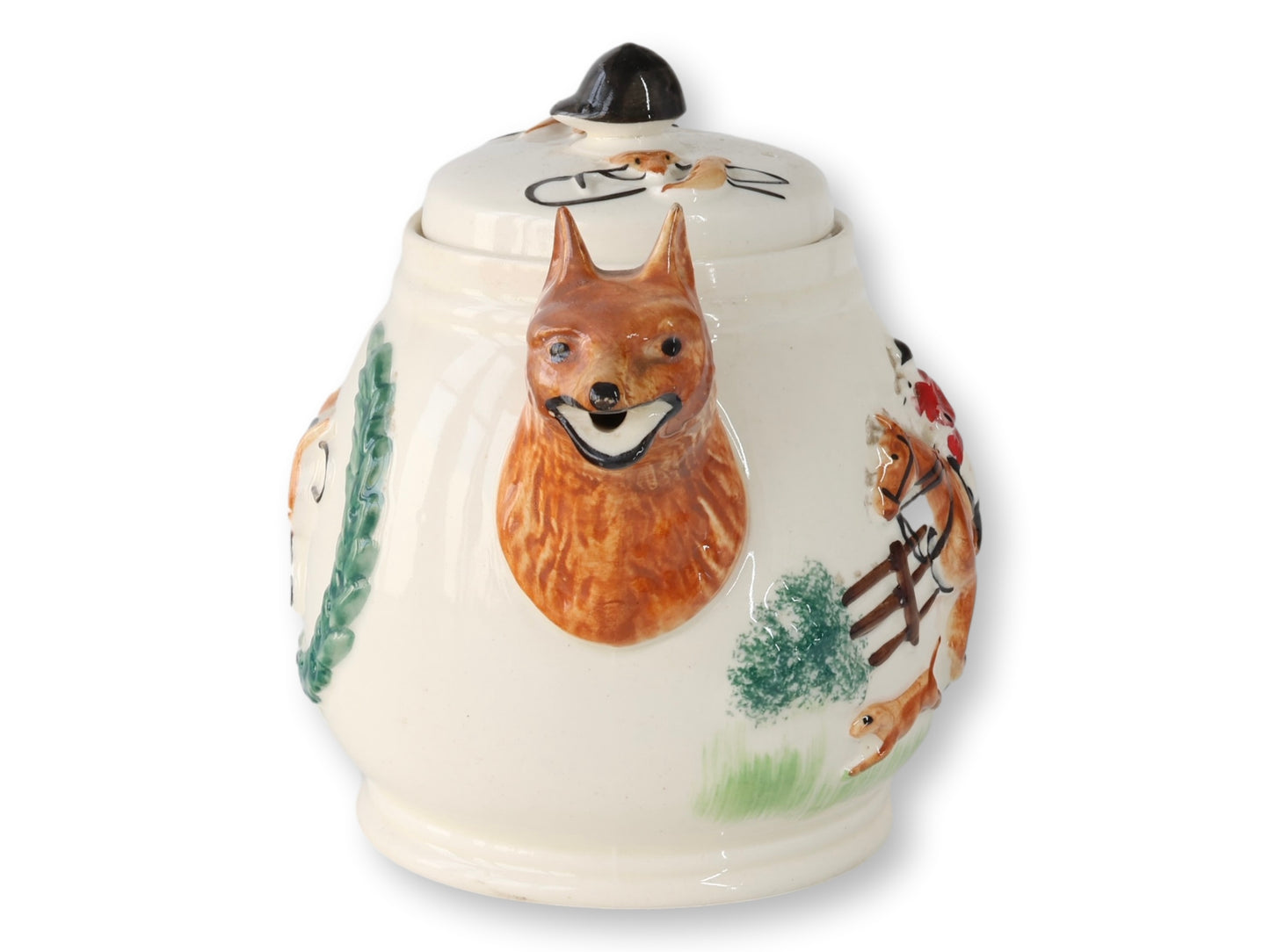 1940s English Fox Hunt Tea Service