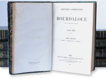 Mid-19th Century French Leather-Bound Library Set