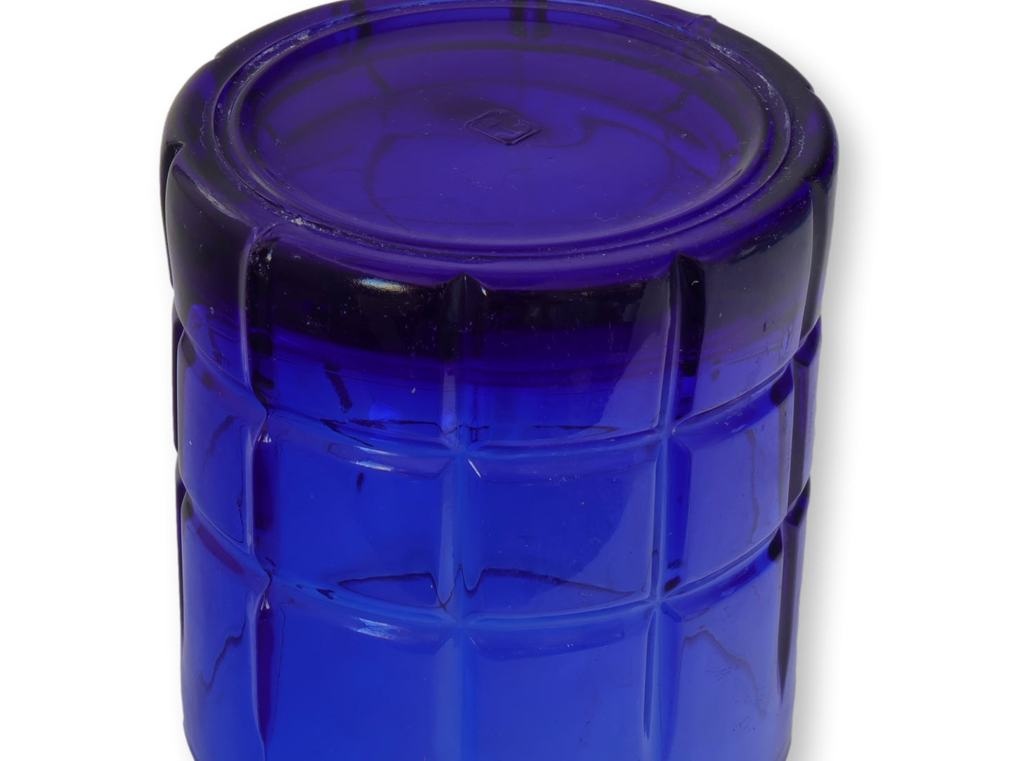 Anchor Hocking Tartan Cobalt Glassware Set